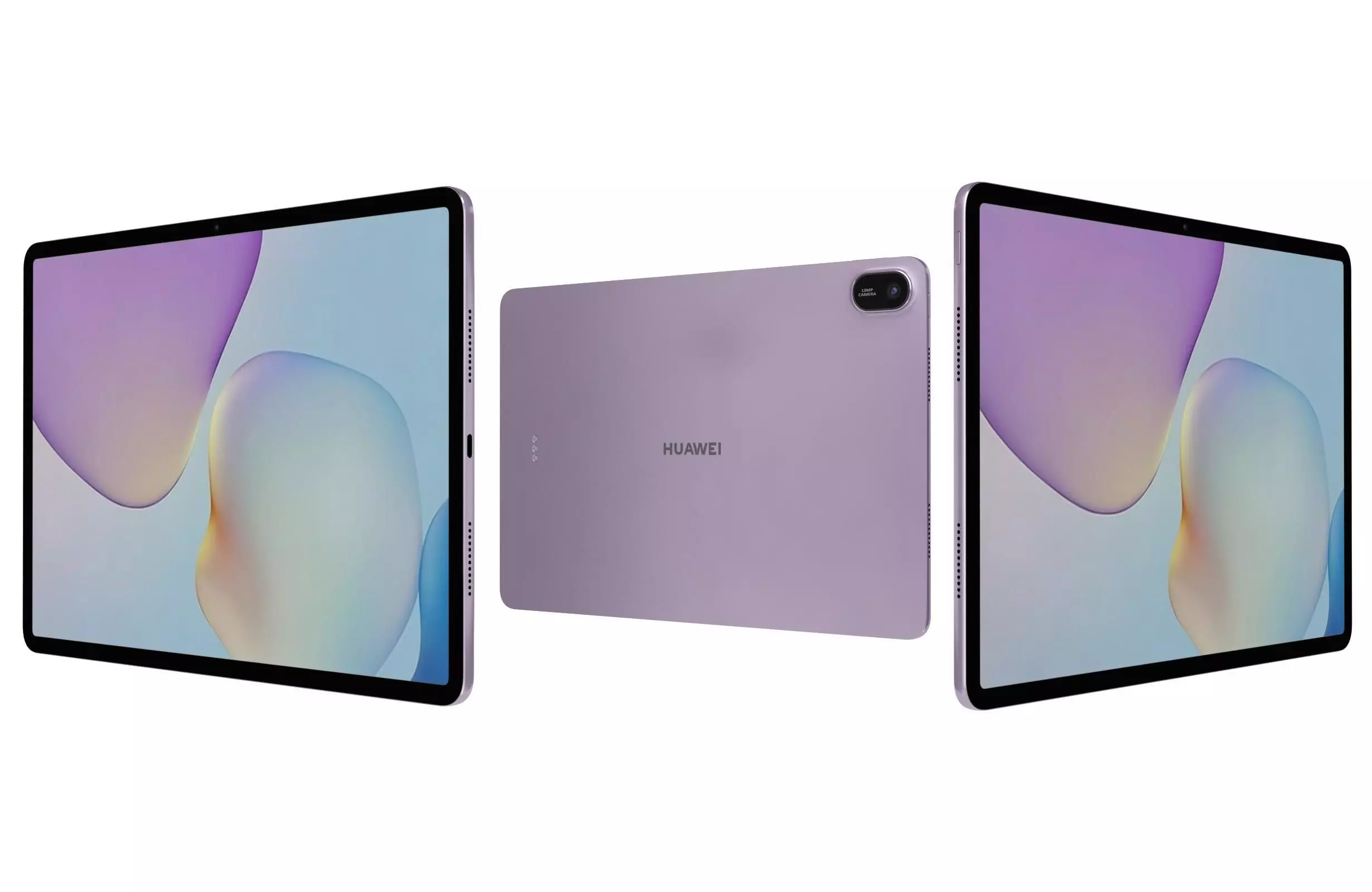 Huawei MatePad 11 5 2025 Specs Violet Low-poly 3D model_0