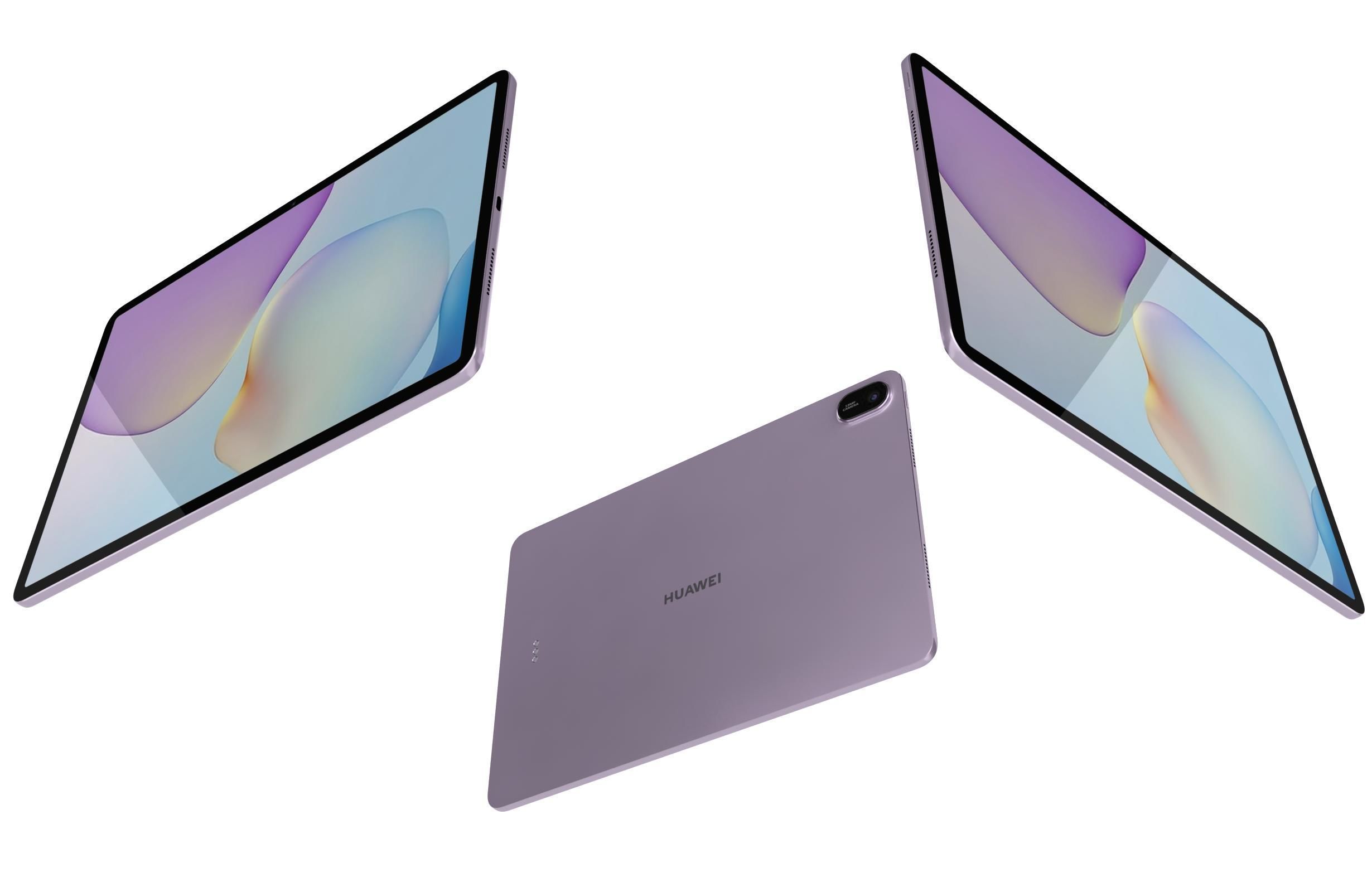 Huawei MatePad 11 5 2025 Specs Violet Low-poly 3D model_1