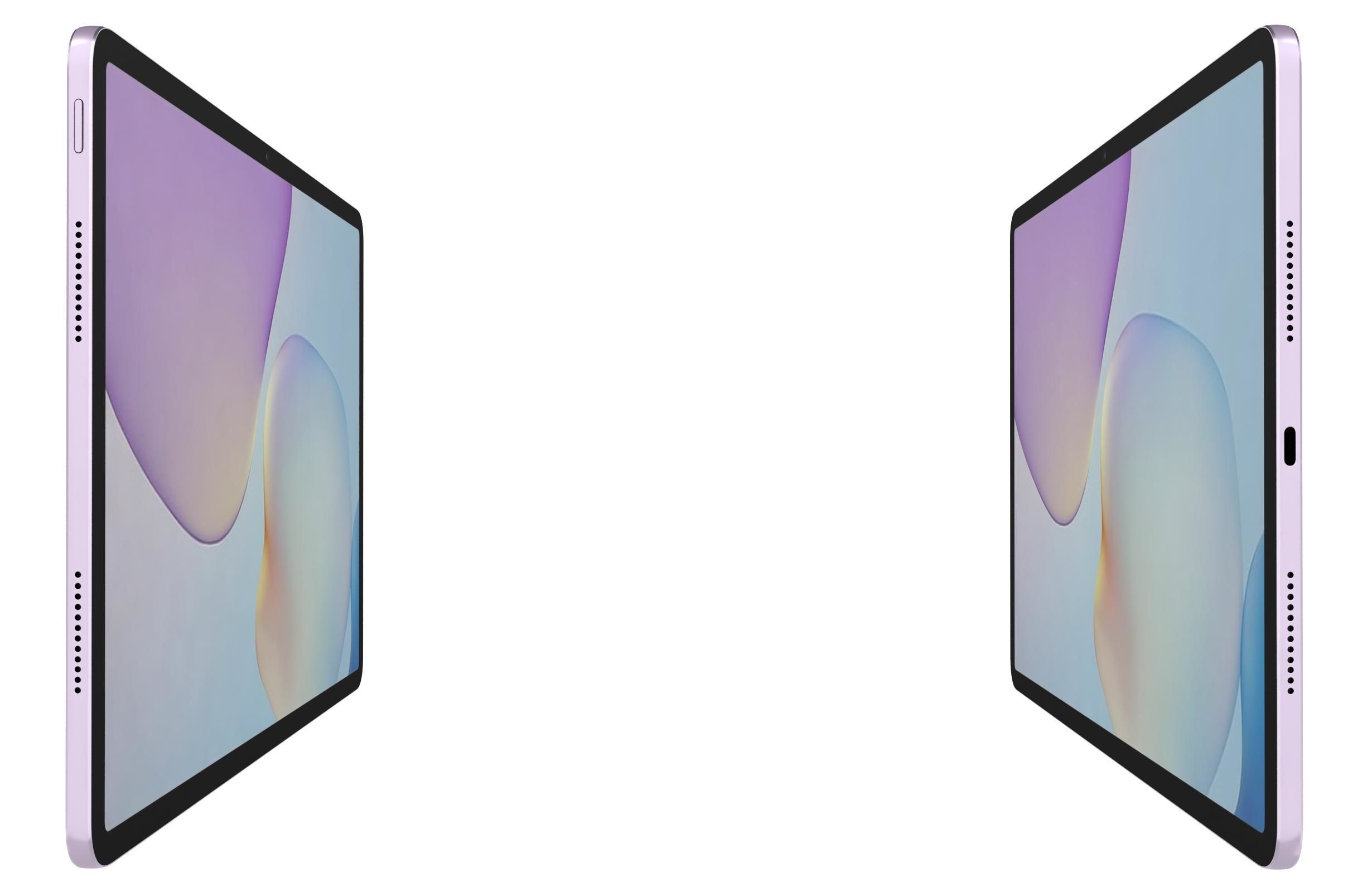 Huawei MatePad 11 5 2025 Specs Violet Low-poly 3D model_8