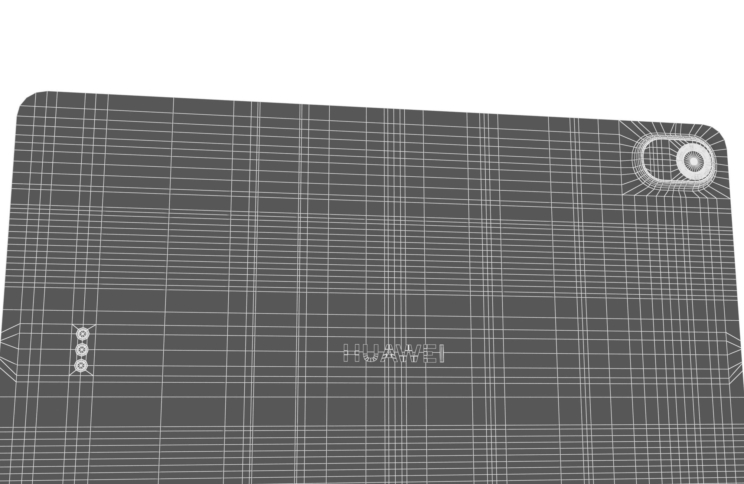 Huawei MatePad 11 5 2025 Specs Violet Low-poly 3D model_21