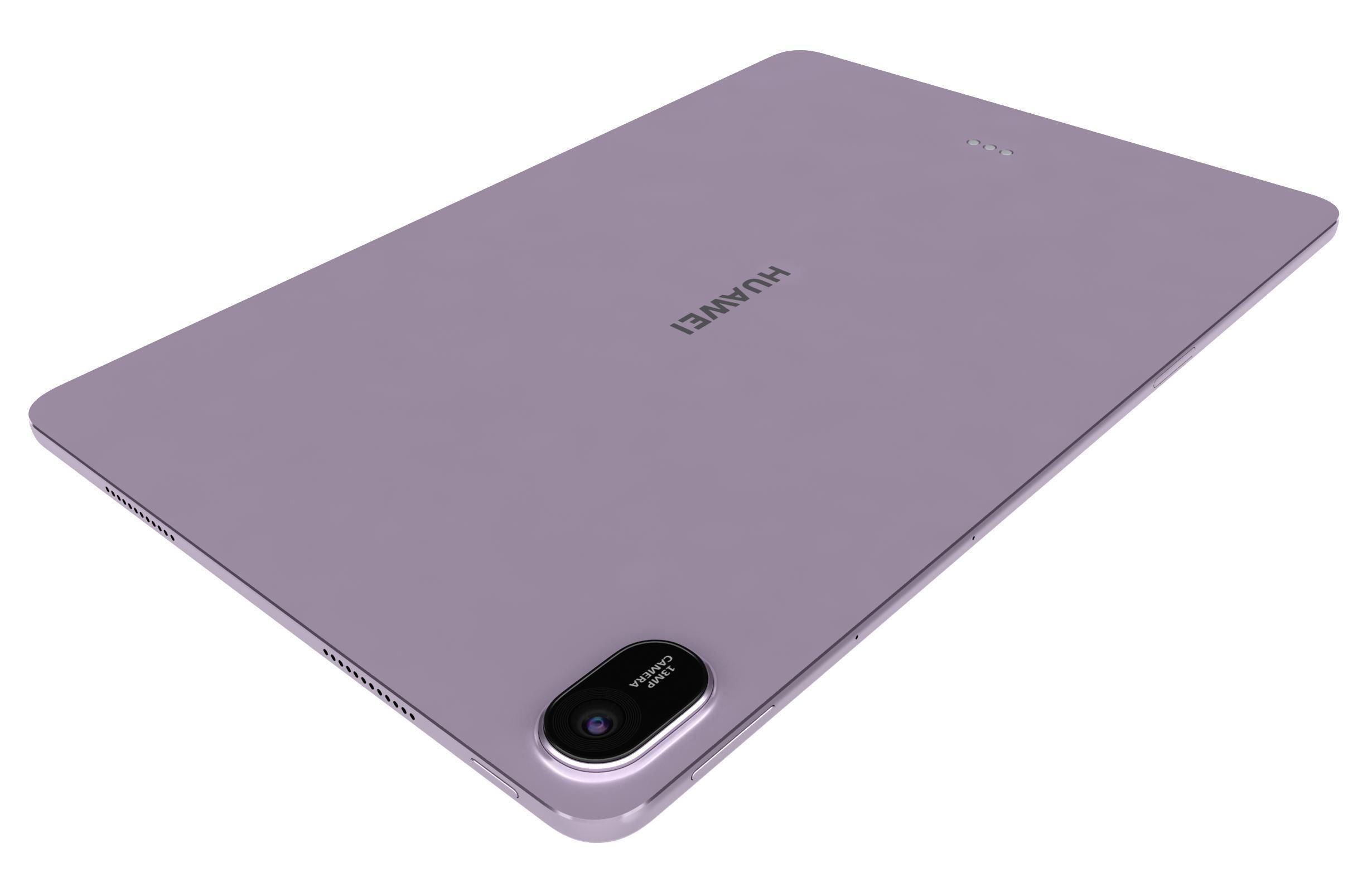 Huawei MatePad 11 5 2025 Specs Violet Low-poly 3D model_15