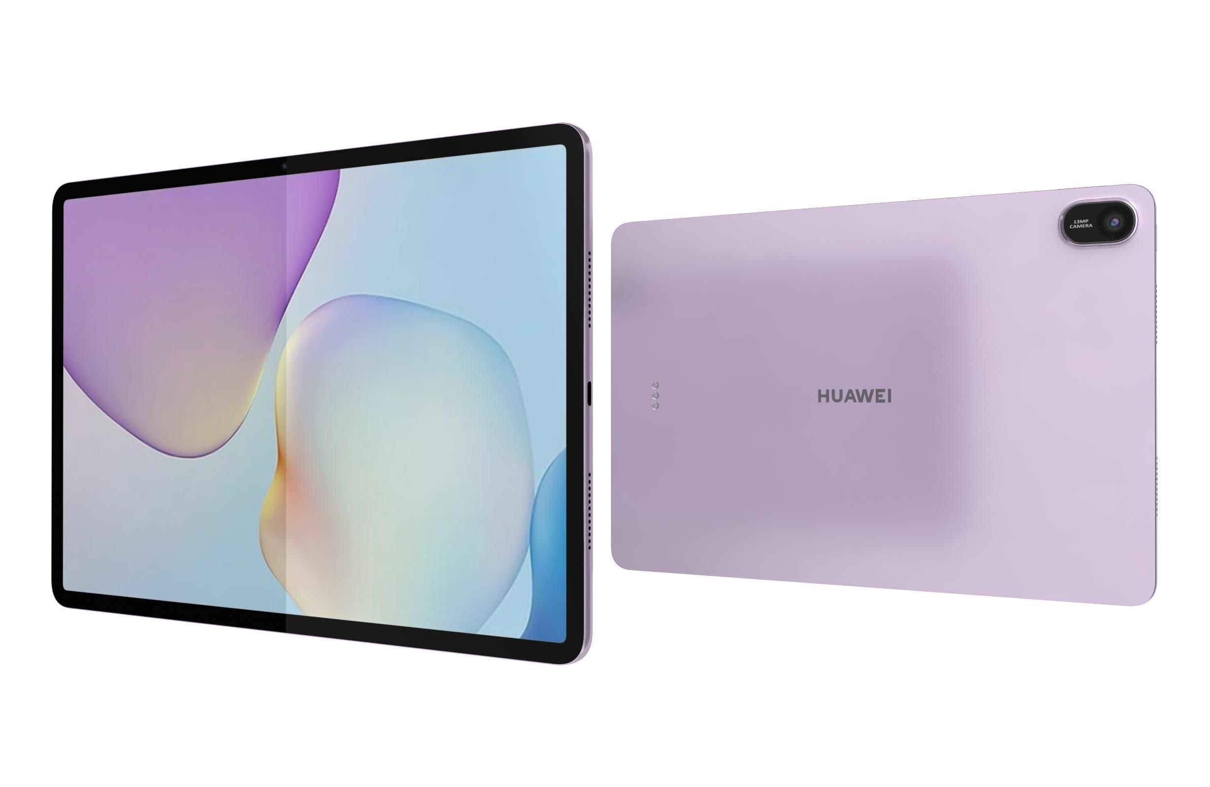Huawei MatePad 11 5 2025 Specs Violet Low-poly 3D model_6