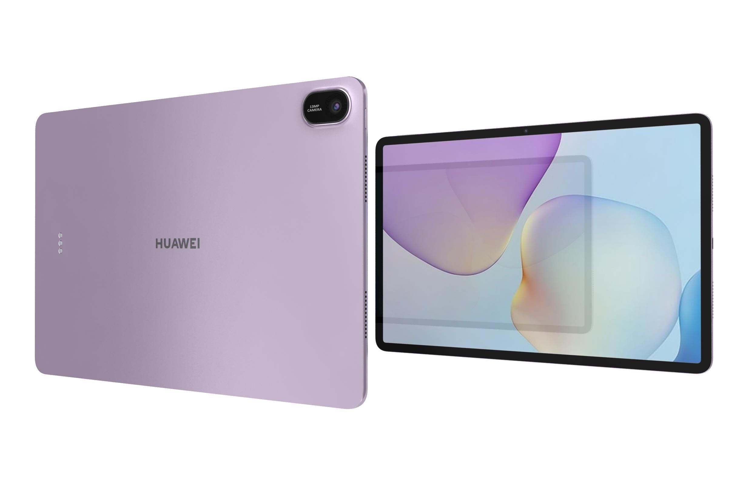 Huawei MatePad 11 5 2025 Specs Violet Low-poly 3D model_7