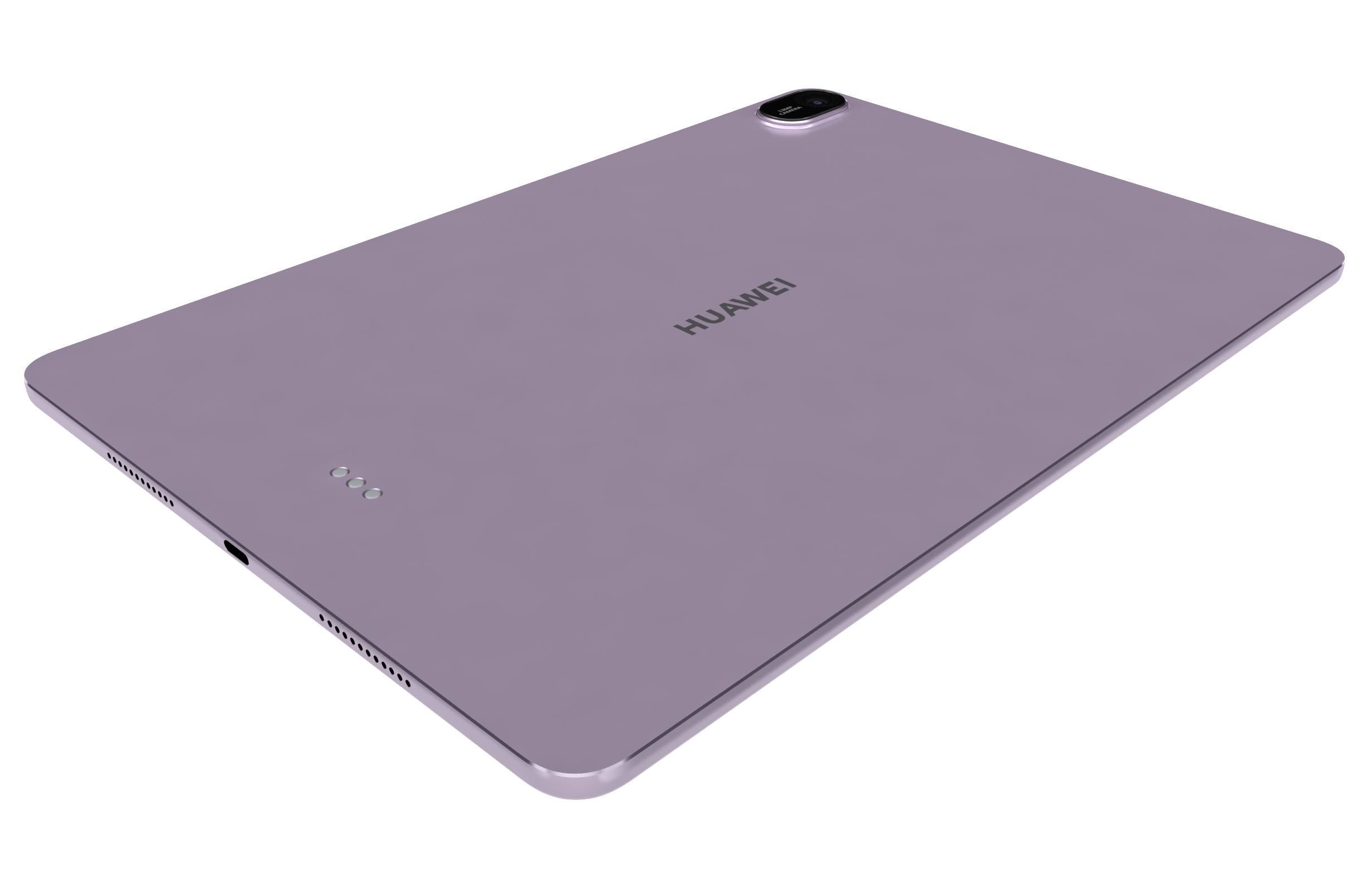 Huawei MatePad 11 5 2025 Specs Violet Low-poly 3D model_14
