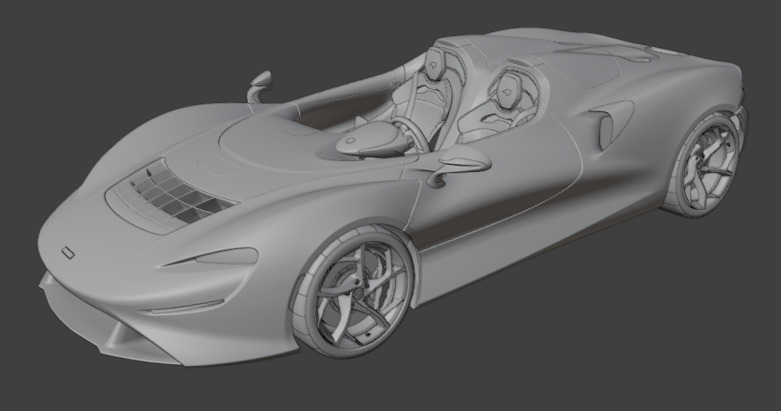 McLaren Pack 3D model_6