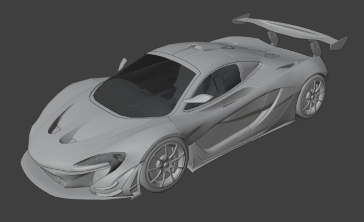 McLaren Pack 3D model_2