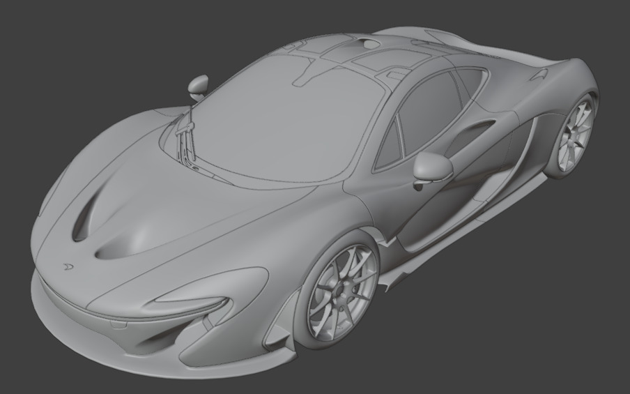 McLaren Pack 3D model_3