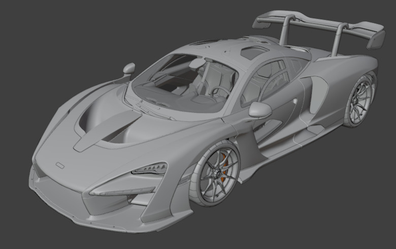 McLaren Pack 3D model_1