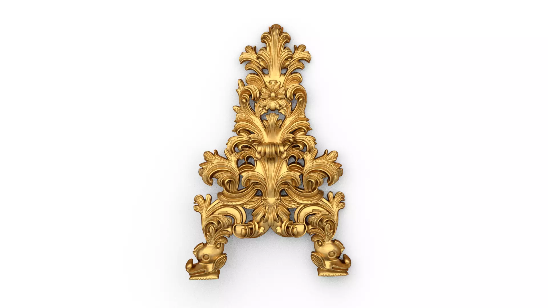 carved classic decorative ornament cnc 3d printing stl 04 3D model