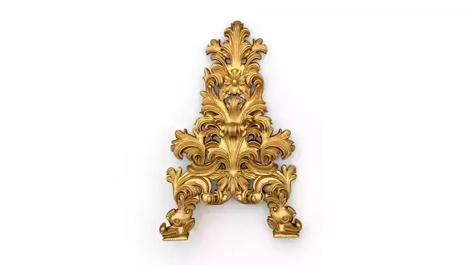 carved classic decorative ornament cnc 3d printing stl 04