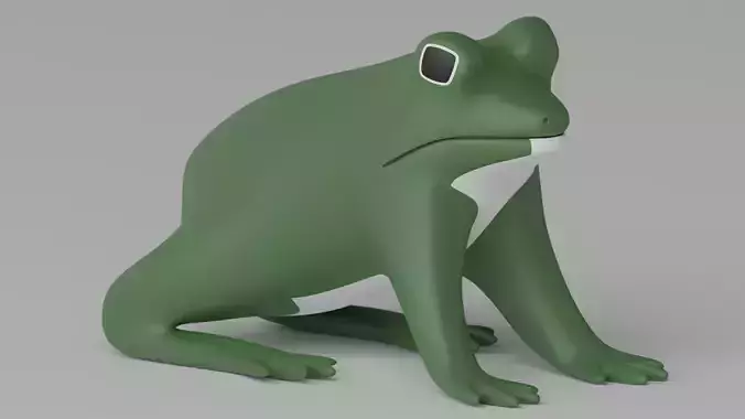 Cartoon Frog