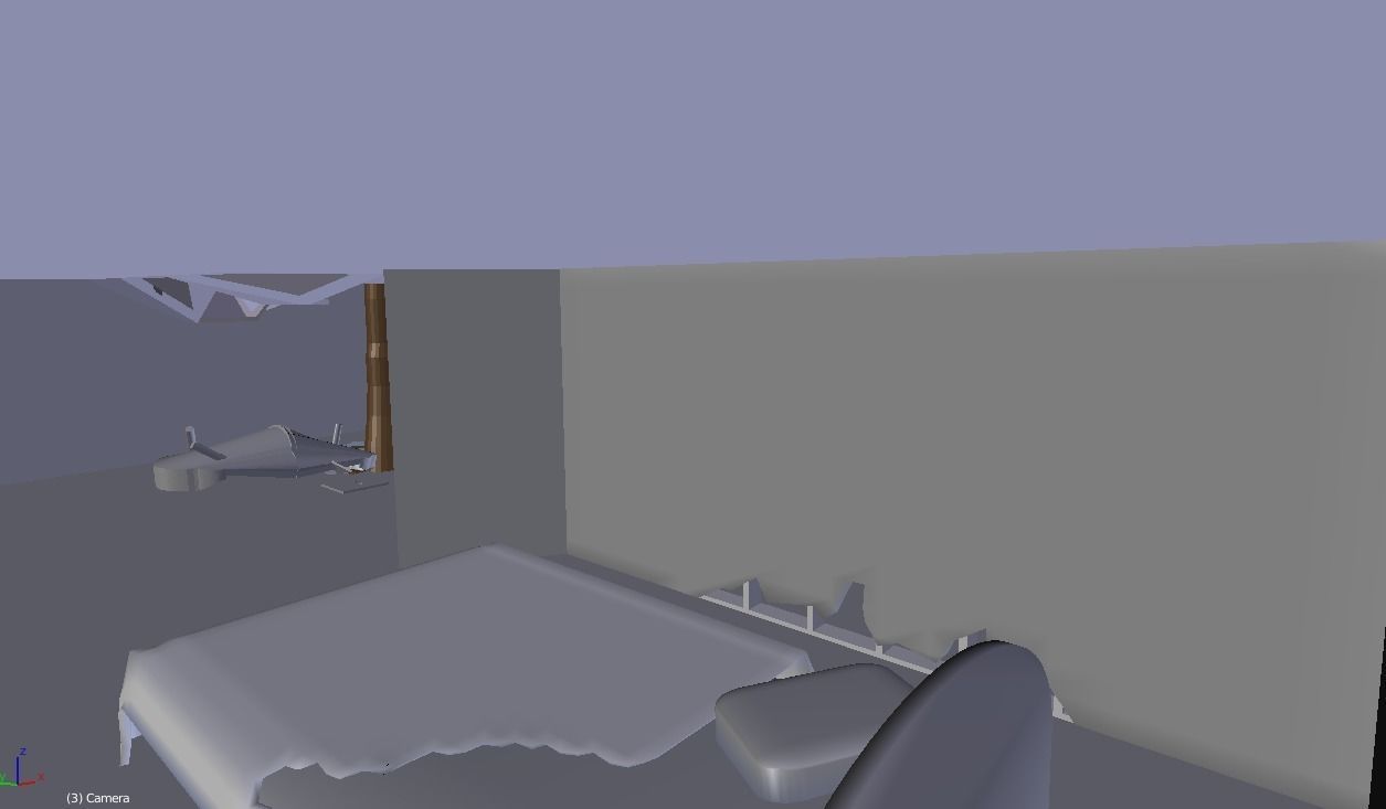 Abandoned House 3D model_0