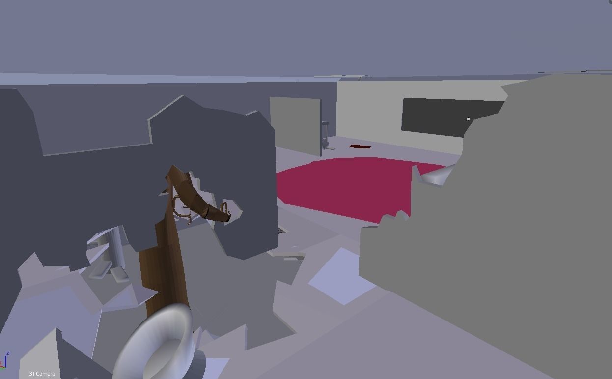 Abandoned House 3D model_4