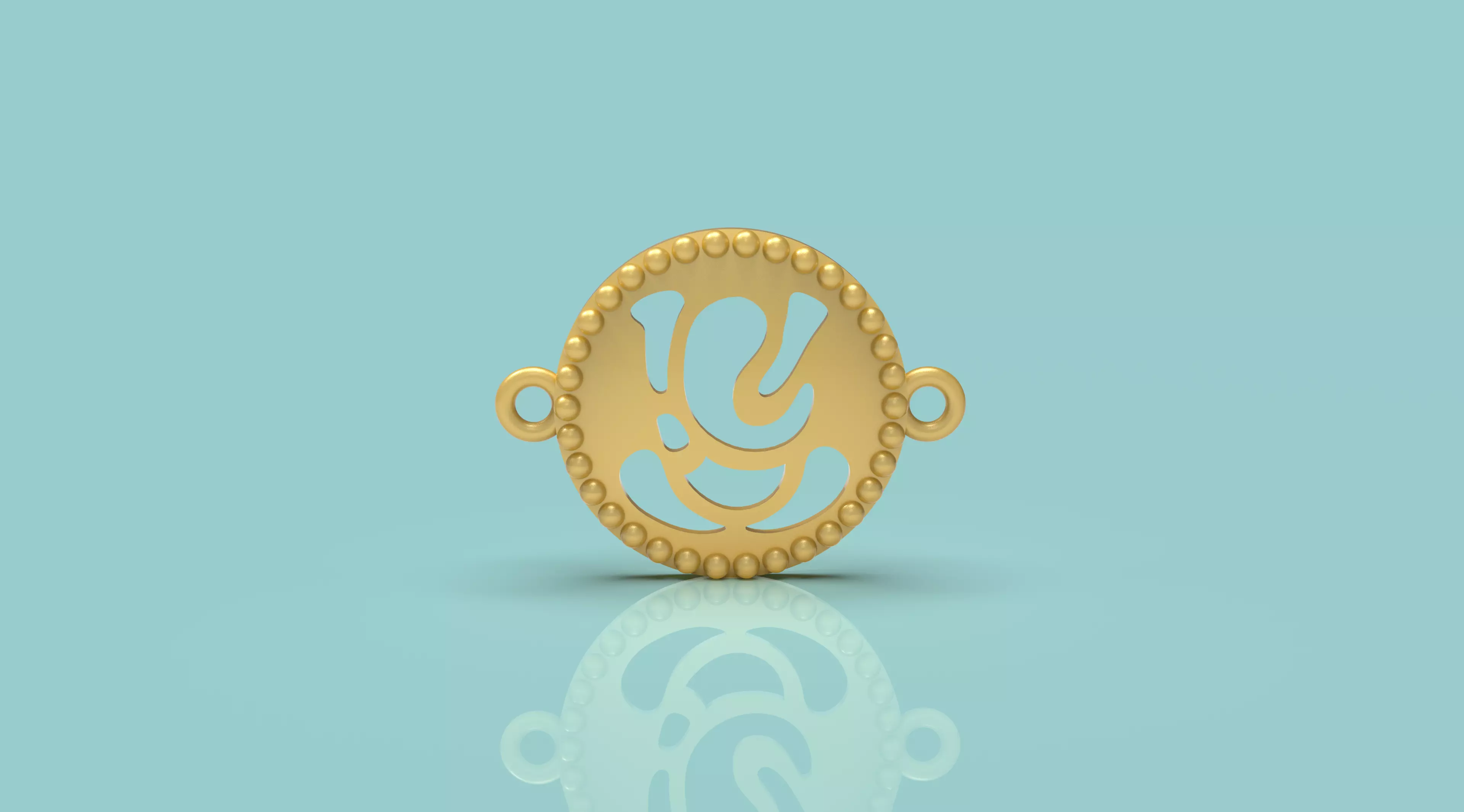 Ganesh Bracelet Rakhi - 04 3D print model