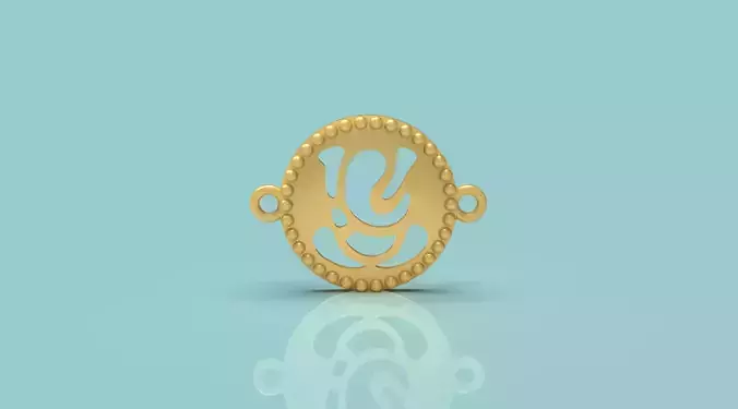 Ganesh Bracelet Rakhi - 04