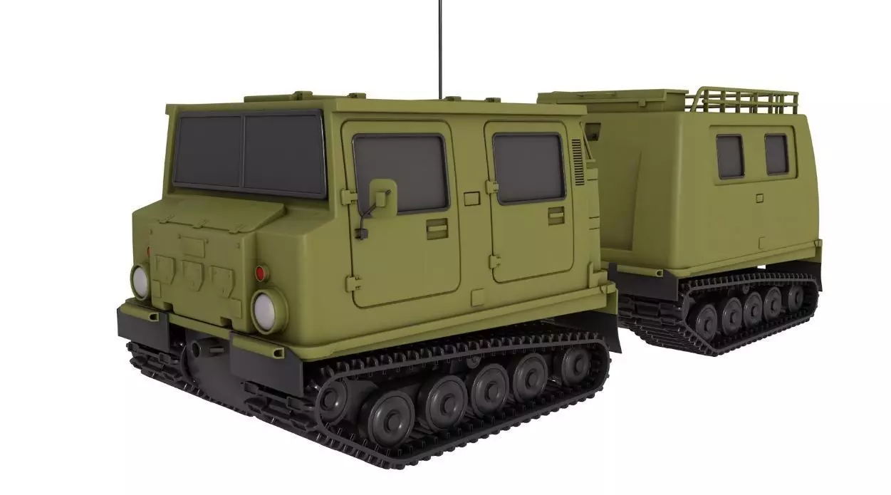 Bandvagn Bv 206 3D model_0