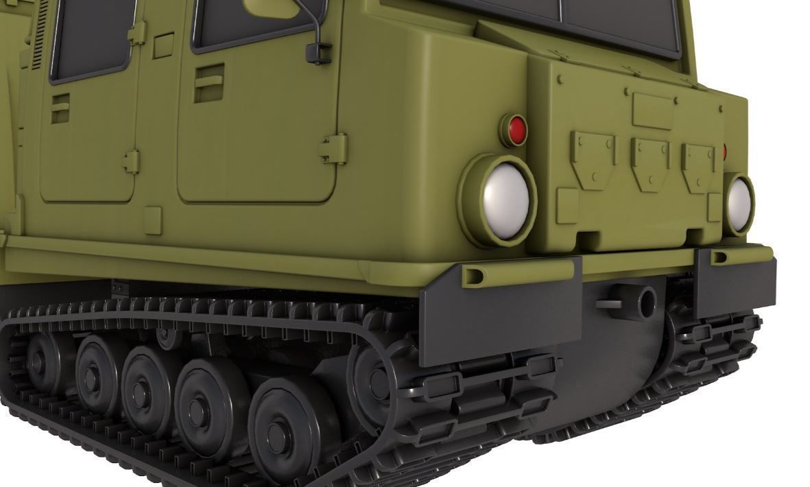 Bandvagn Bv 206 3D model_2