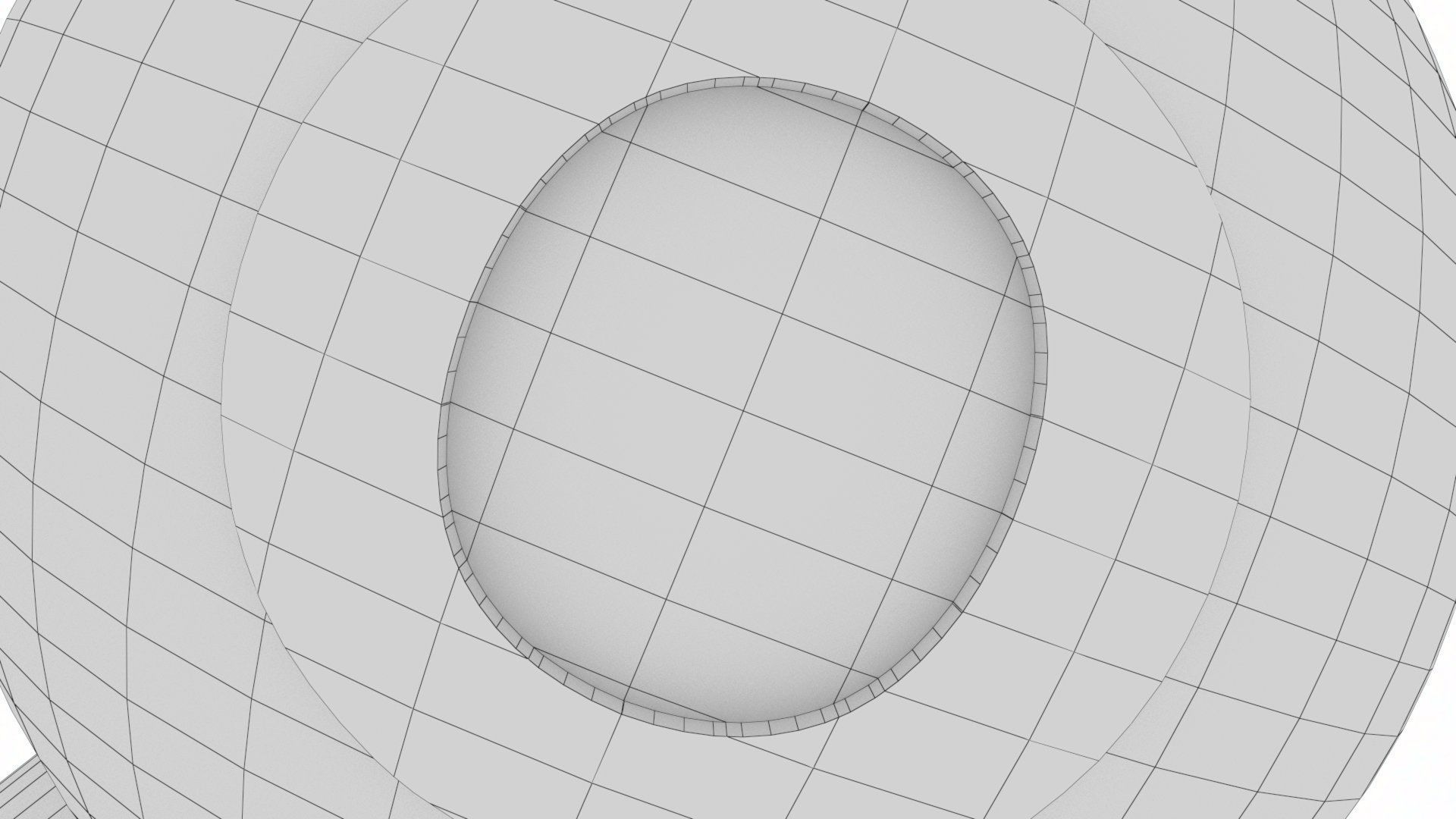 H2O Molecule Low-poly 3D model_18