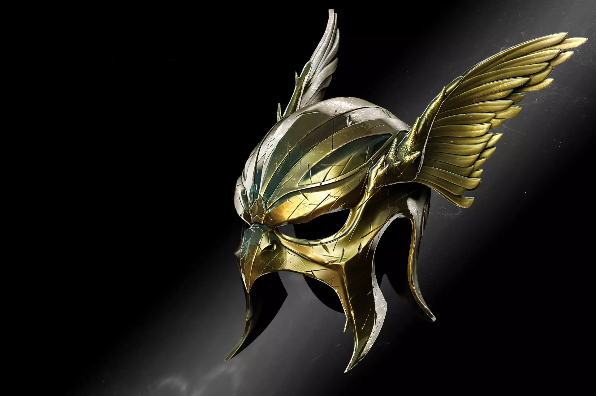 Hawkman helmet 3D print model