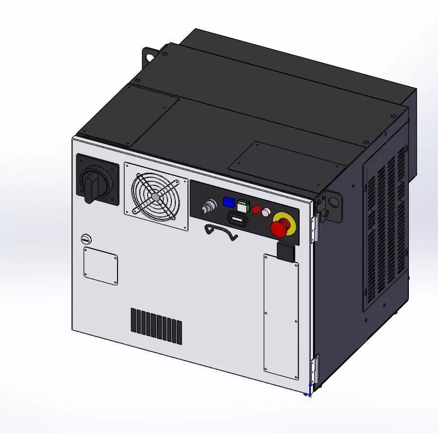 R-30iB Controller A Cabinet Free 3D model