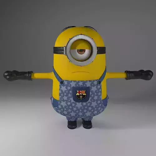 minions STUART 3D model
