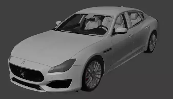 Maserati Quattroporte GTS 3D model