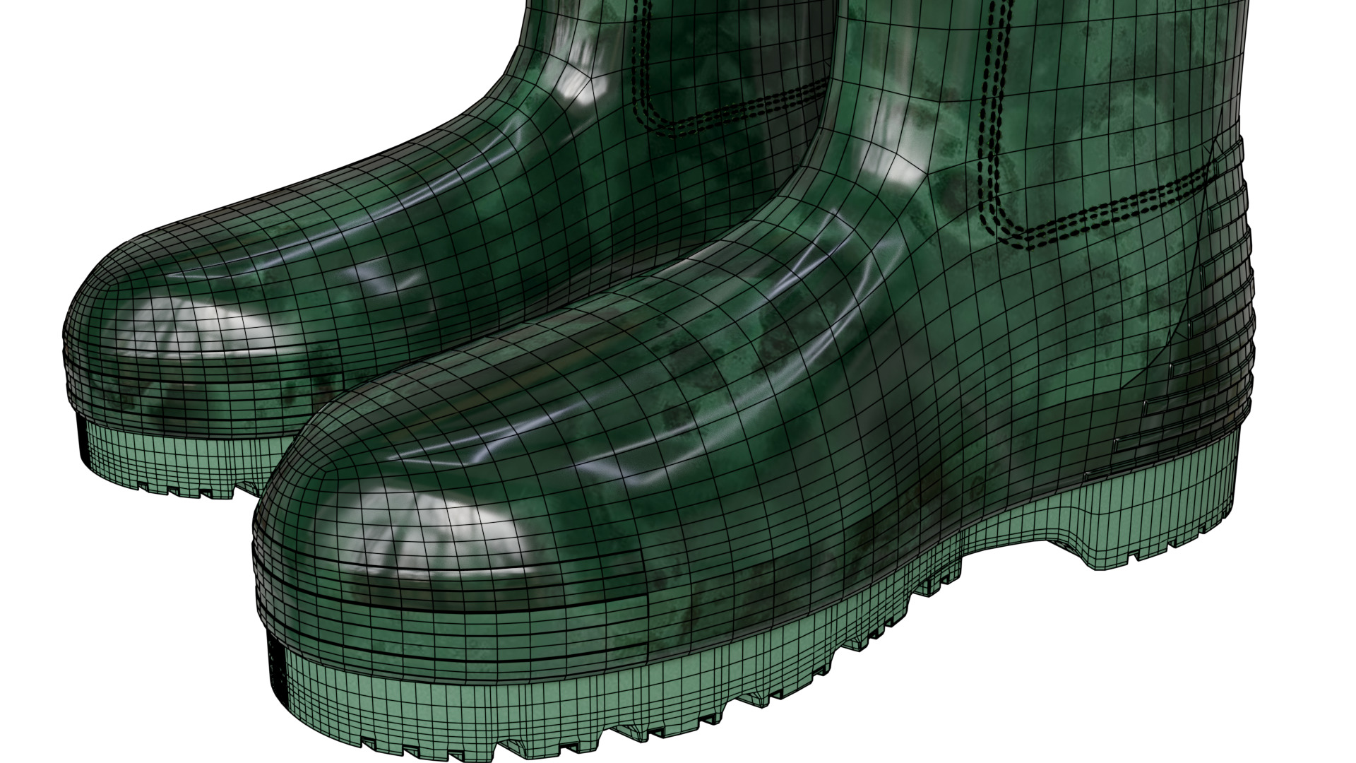 Boots 3D model_4