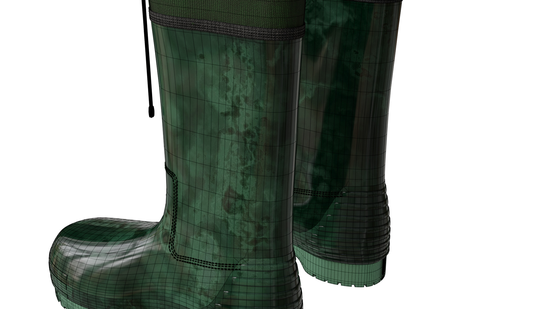 Boots 3D model_3
