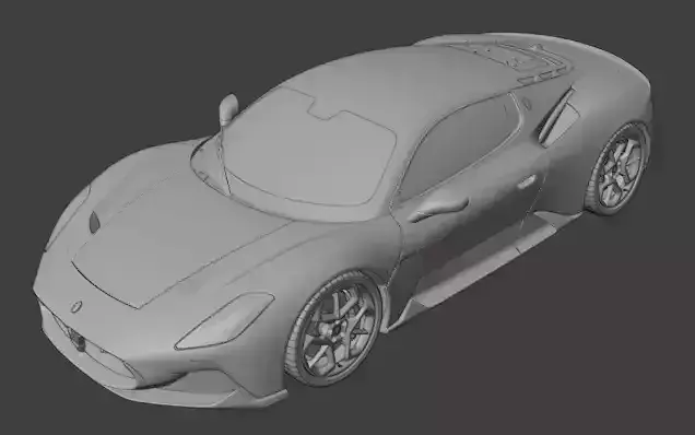 Maserati MC20 2021 3D model