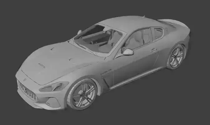 Maserati Granturismo 3D model