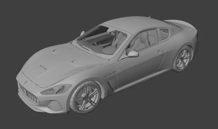 Maserati Granturismo 3D model