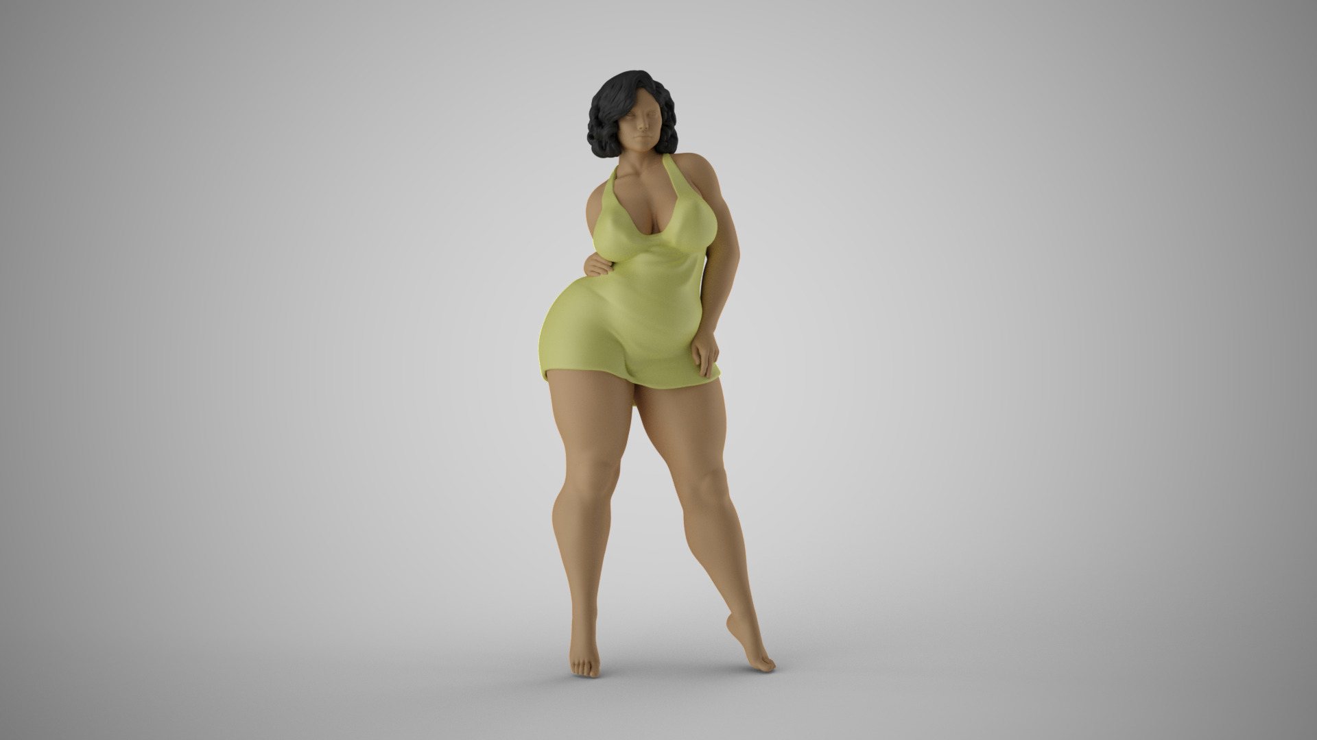 Woman Life Motto 4 3D print model_0