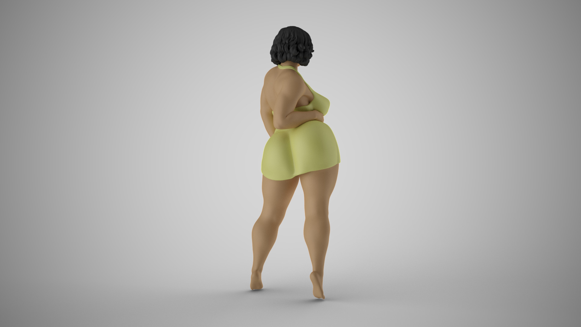 Woman Life Motto 4 3D print model_6