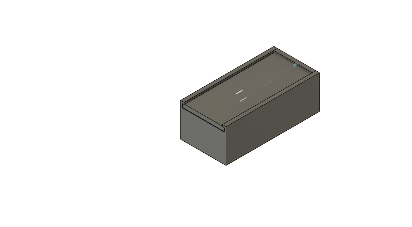 9V battery holder 3D print model_3