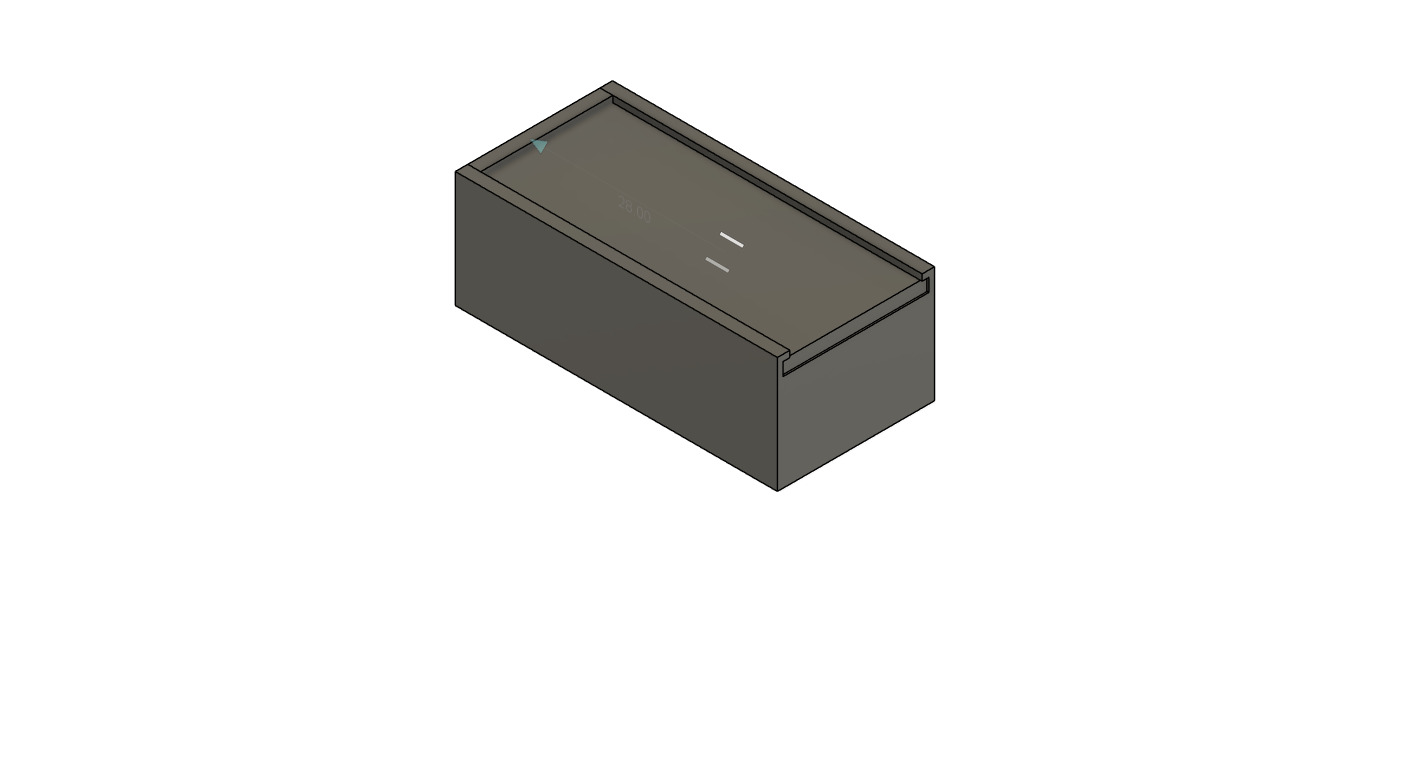 9V battery holder 3D print model_4
