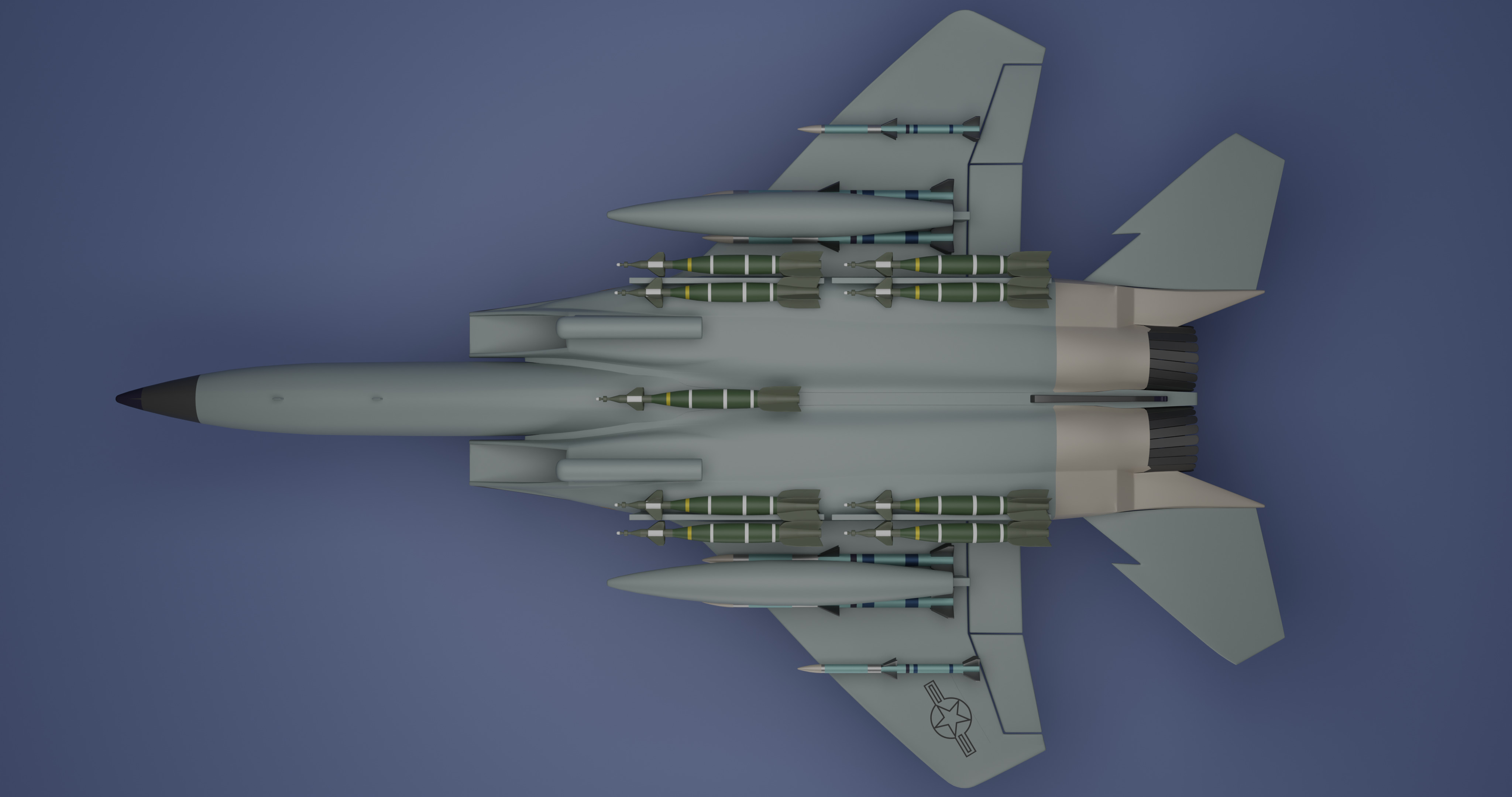 McDonnell Douglas F-15E Strike Eagle 3D model_12