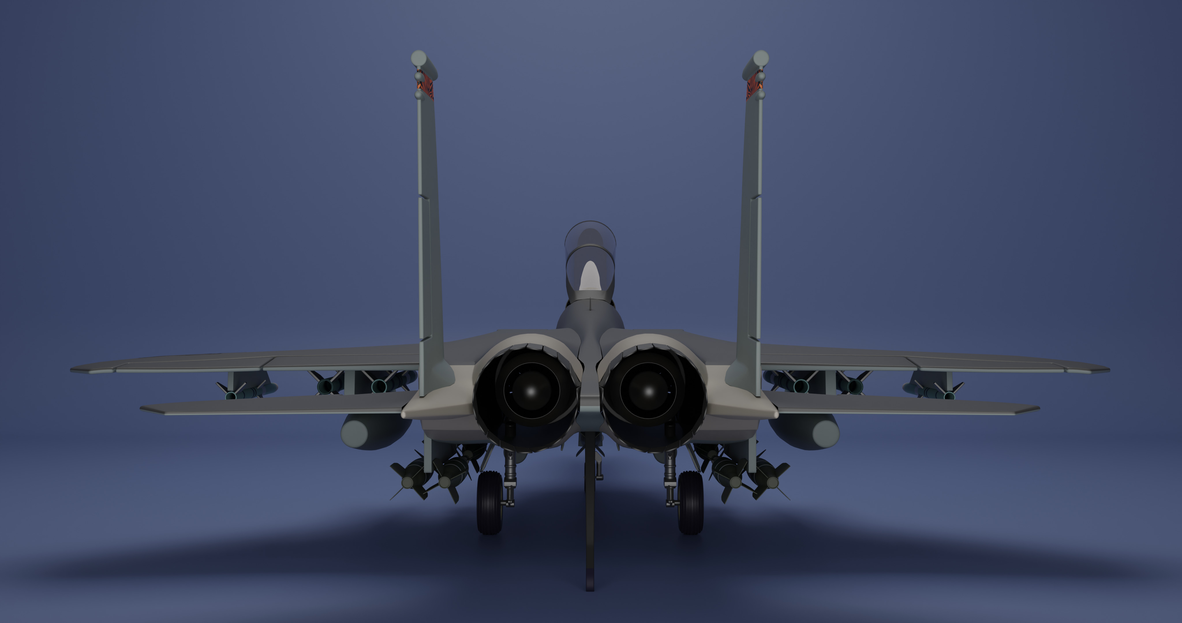 McDonnell Douglas F-15E Strike Eagle 3D model_8