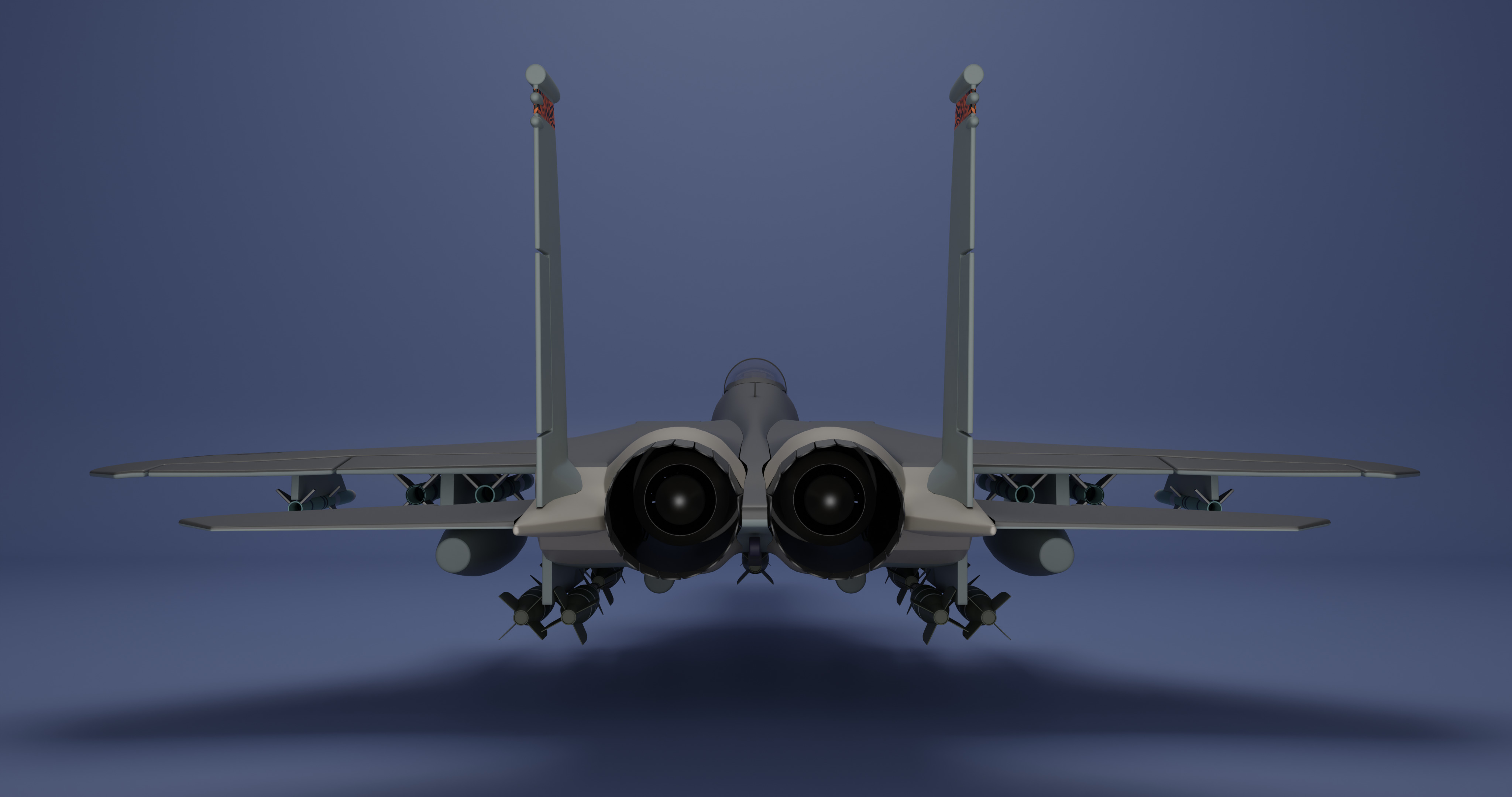 McDonnell Douglas F-15E Strike Eagle 3D model_9