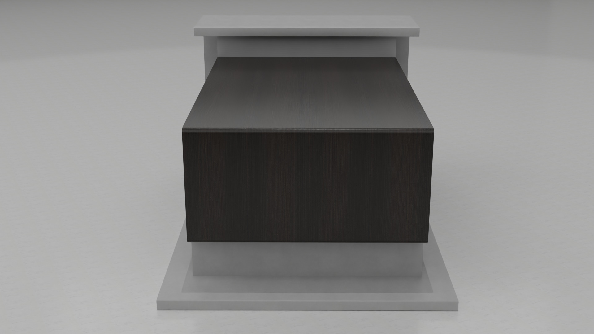 Modern Living Room Table Low-poly 3D model_4