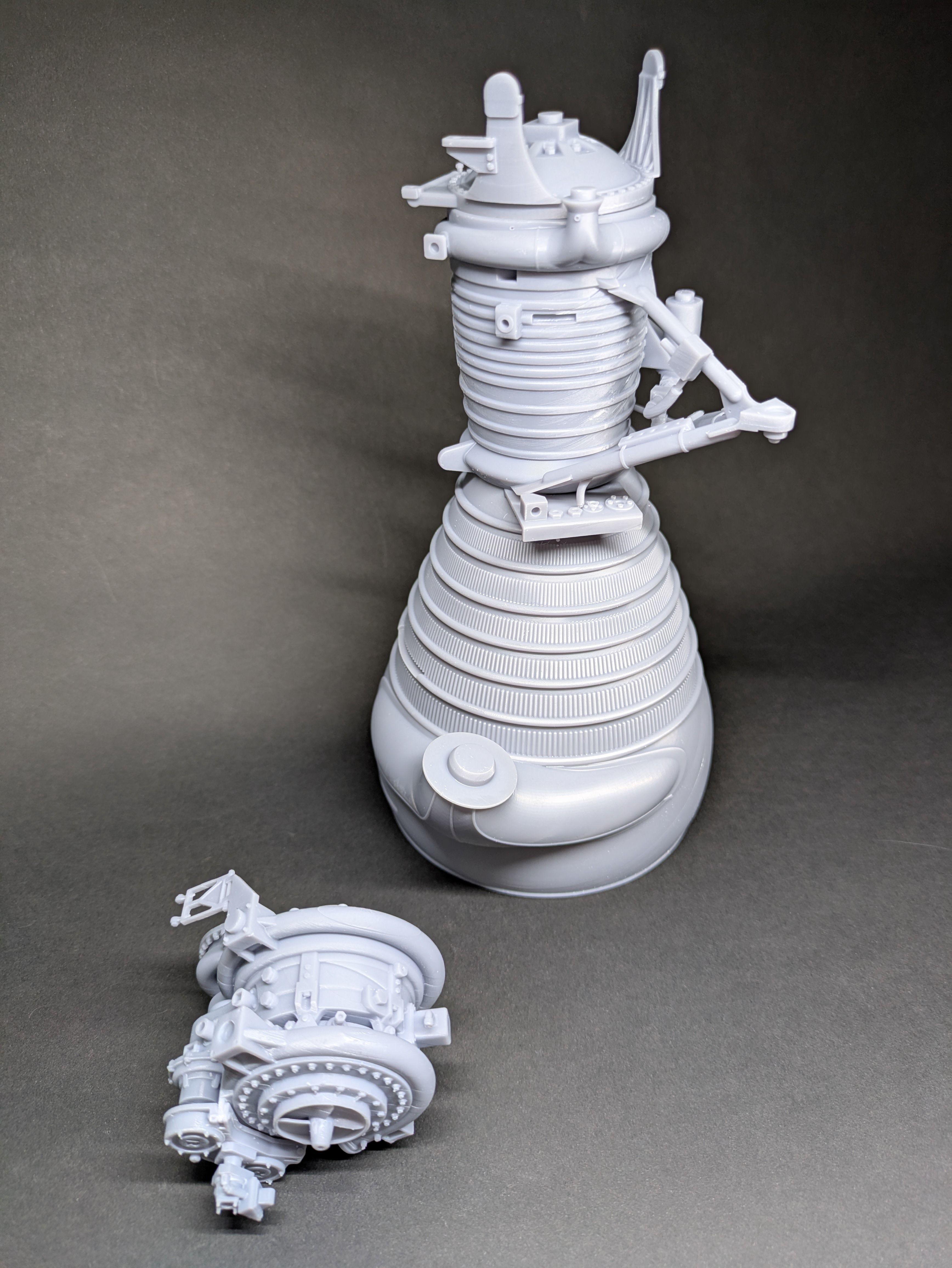 Rocketdyne  H-1 Rocket Engine 3D print model_11