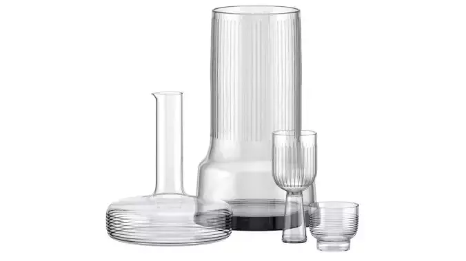 Glass Vase Set