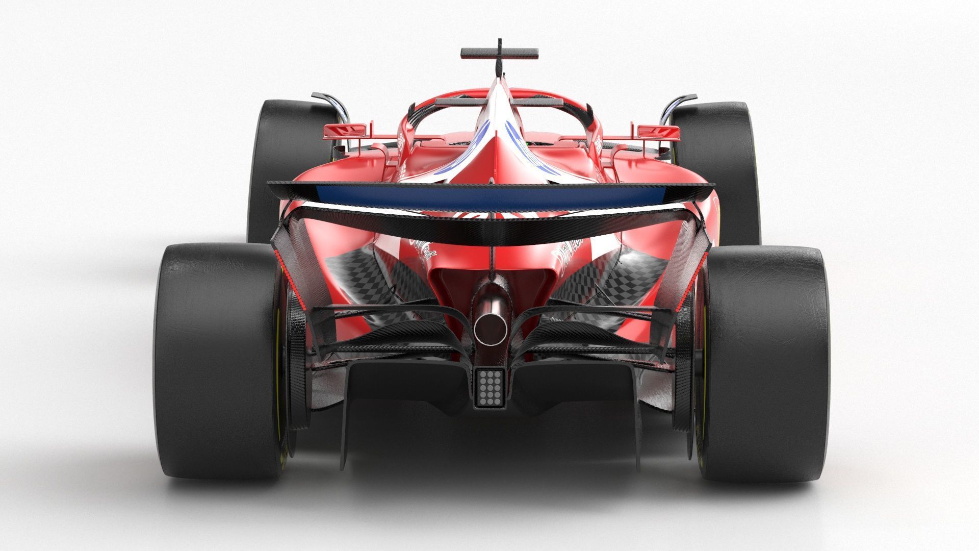 SF-25 F1 2025 Formula 1 Race Car PBR 3D model_6