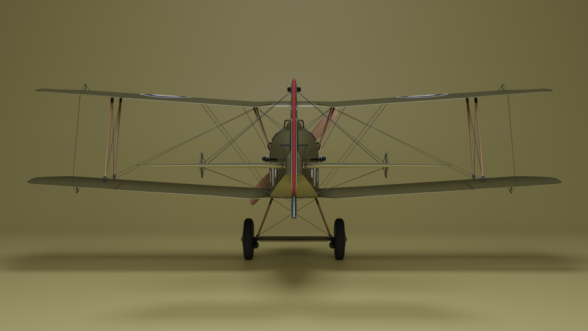 Royal Aircraft Factory SE5 3D model_5
