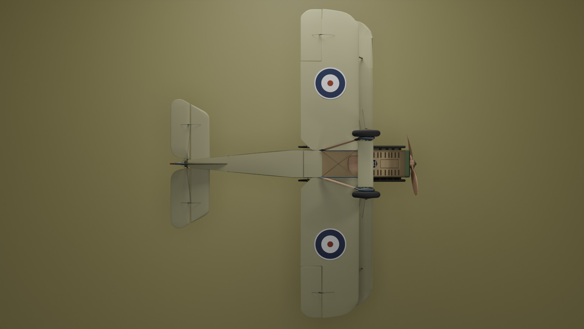 Royal Aircraft Factory SE5 3D model_7