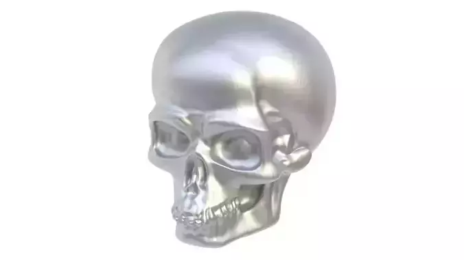 Furniture handle skull 04