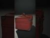 Vintage Leather Suitcase Model Pack Low-poly 3D model_2