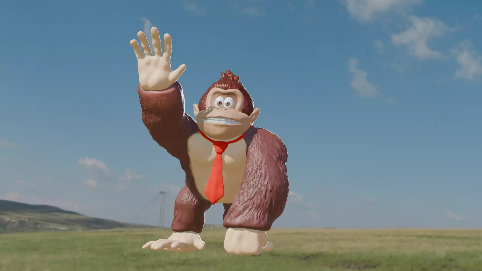 grown kong 3D print model