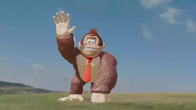 grown kong  3D print model