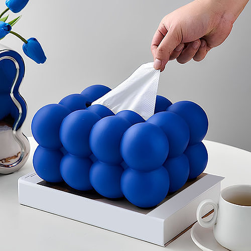 Cloud Tissue Box   Bubble Tissue Holder 3D print model