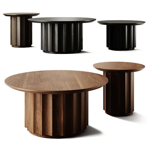 Rocklyn Nesting Coffee Tables 3D model